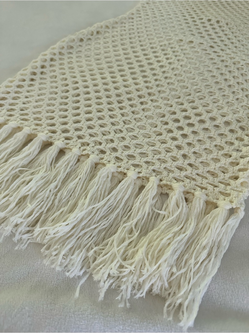 NWOT Superdown Bri White Crochet Dress Swim Coverup Small S - Picture 4 of 8